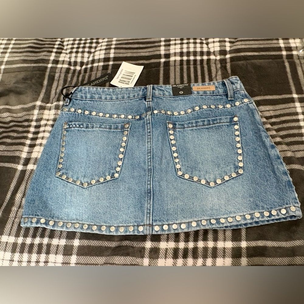 BLANKNYC
Studded Denim Mini Skirt - Picture 11 of 11